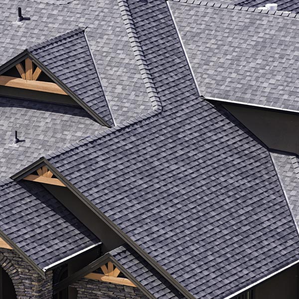close up of roof